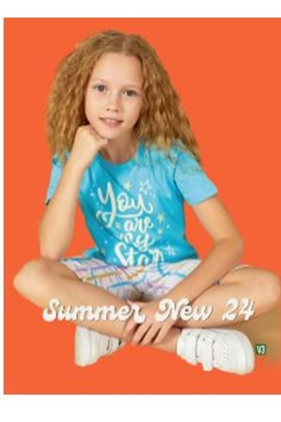 Elsima ELSIMA Blue Girl's Pajama Set
