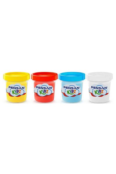 Pensan Kidz Büyük Boy 4'lü (4*150GR) Büyük Boy Oyun Hamuru