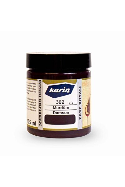 Karin Ebru Boyası 302 Mürdüm 105 ml