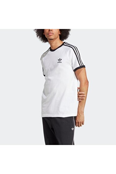 adidas تي شيرت رجالي 3 خطوط تي شيرت Ia4846