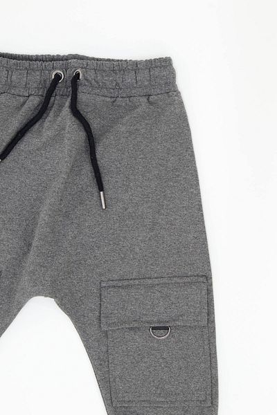rg kidsstore Basic Cargo Pants - Pocketed and Lacing Detailed