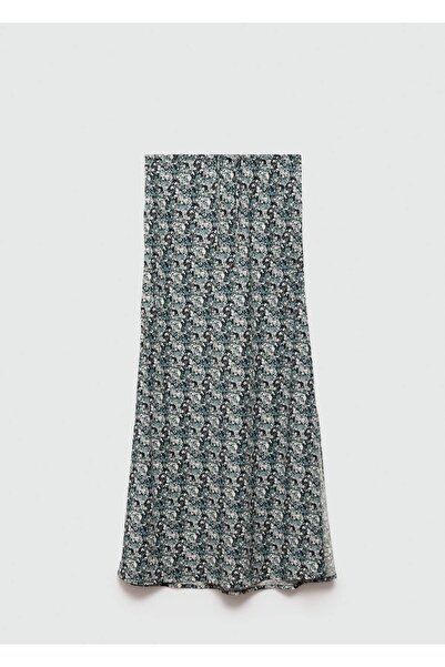 Mango Teen Çiçek desenli uzun etek