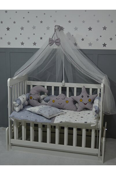 ÖRGÜ BEBEK UYKU SETİ 60X120 9 PARÇA