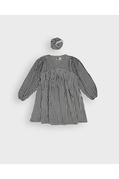 rg kidsstore Haljina za devojčice sa V-izrezom i kopčom, napravljena od 100% ...