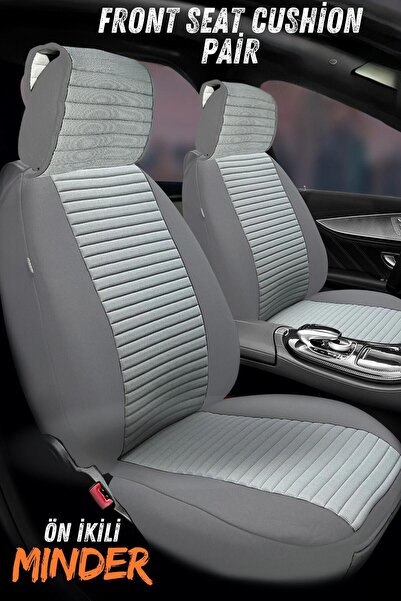 TROBUS وسادة مقعد أمامية مزدوجة من Elegance Comfort Pique مفتاح الراحة الداخل...