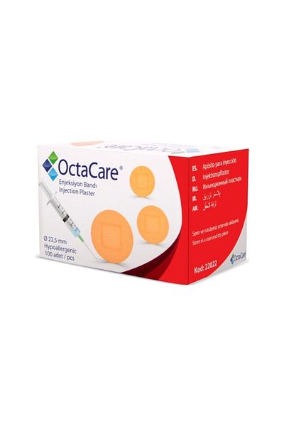 Octacare 22.5 mm Injection Tape - 100 Pieces