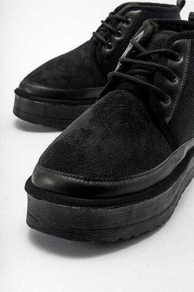 Ccway Yüksek Taban Bağcıklı Bot SİYAH