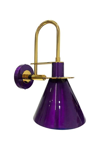 Bamyum Ramsay Purple Sconce Kitchen Living Room Cafe Hall Corridor Hotel Restaurant Decorative Sconces Bmm1095