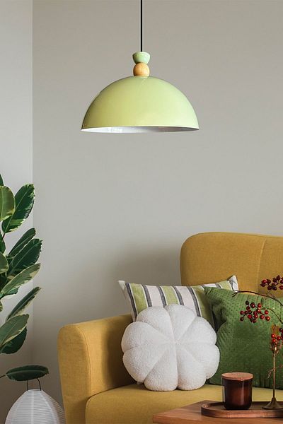 Bamyum Yimp Mint Chandelier - Single Pendant Lamp Living Room and Kitchen Hairdresser, Cafe Lamp Decorative Lighting Patisserie
