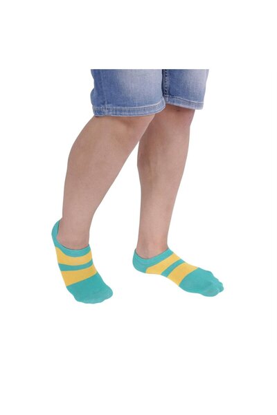 The Socks Company 3 ζευγάρια ανδρικές κάλτσες μπαλαρίνας με σχέδια