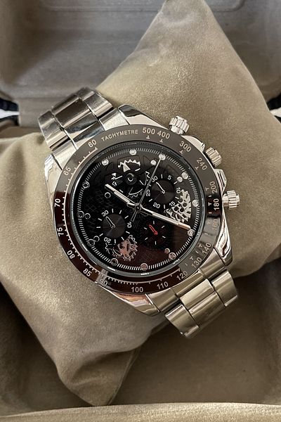 Leerybee Skeleton Patterned Men's Wristwatch Nla-015