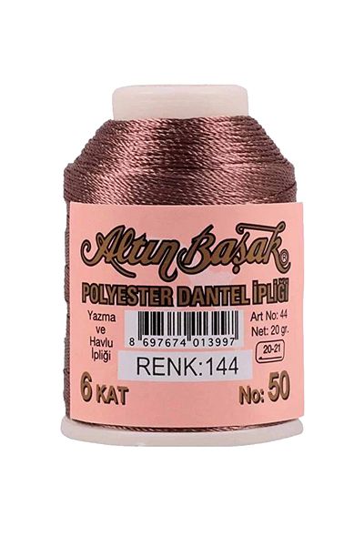 NEZADE STORE Altınbaşak Needlework and Lace Thread 20 Gr - Royaleks - No: 144