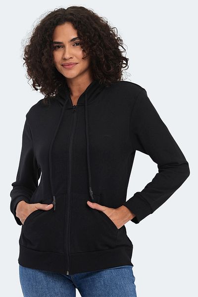 Slazenger KOLLEEN I - Hanorac negru pentru damă