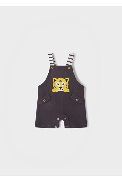 MAYORAL Khaki Baby Boy Short Jumpsuit Khaki