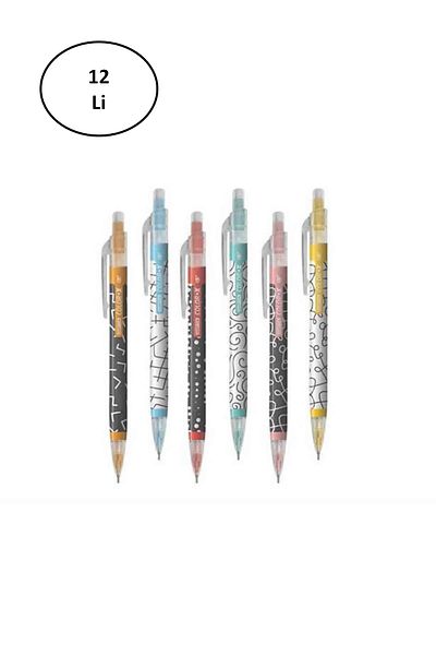 Mu Art Gıpta Versatil Pen 0.7 mm Kipling Claret Red 12'Li