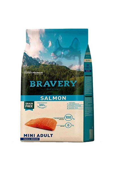 Bravery Tahılsız Somonlu Küçük Irk Köpek Maması 2 Kg