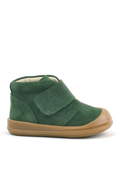 Rakerplus Yoohoo Genuine Leather Green Velcro Unisex Baby Boots