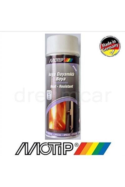 Motip Beyaz 500°C Isıya Dayanıklı Boya 400ml Germany 420139