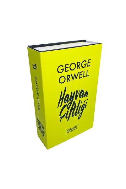 Genel Markalar George Orwell Hayvan Çiftliği Temalı Ciltli Çikolata Kütüphanesi