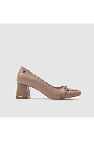 TOGO Vizon Hakiki Deri Vivian Kadın Topuklu Ayakkabı [060092]