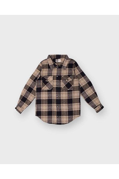 rg kidsstore Young Unisex Winter Lumberjack Checked Shirt