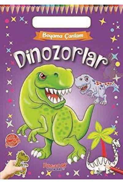 Yumurcak Yayınları Yumurcak Boyama Çantam - Dinazorlar