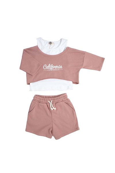 rg kidsstore Set de 3 pantaloni scurți pentru adolescentă