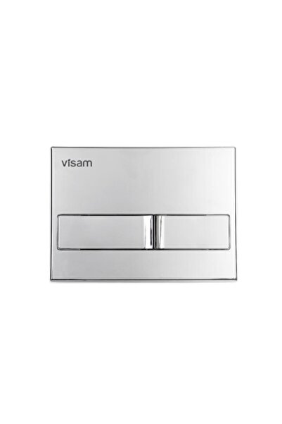 Genel Markalar Karina Parlak Krom Gömme Rezervuar Kumanda Paneli Basma Butonu...