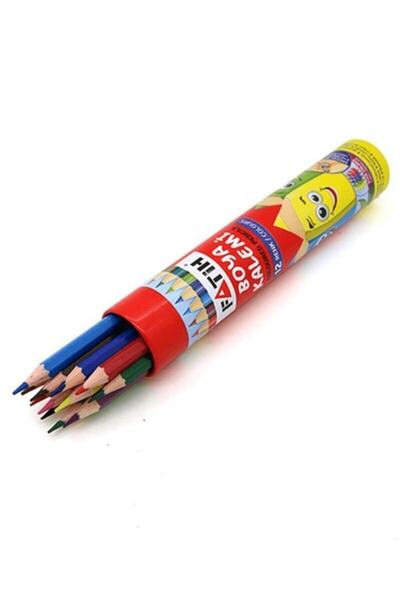 Fatih ألوان جافة أنبوبية 12 لون بالحجم الكامل