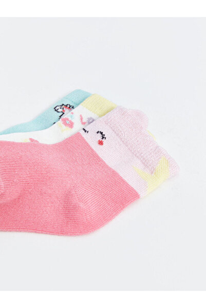 LC Waikiki Lw - Printed Baby Girl Socket Socket 3-Pece