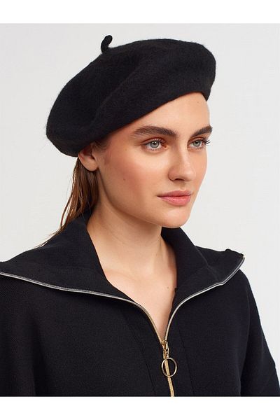 Külah Black Painter Beret