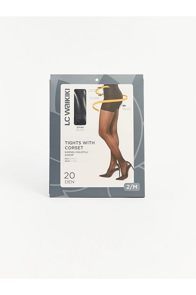 LC Waikiki Lcw 20 Denier Matte Women's Corset Pantyhose