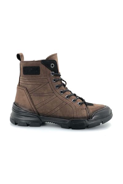 Kids Club Shoes Hammer Jack Bonn 102 21520 - Unisex 100% γνήσιες δερμάτινες καφέ μπότες