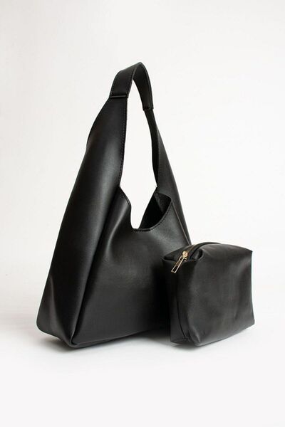 MOD10 White Trendy Textured Leather Medium Size Çanta