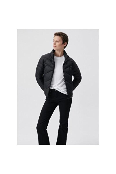 Mavi Γυναικείο Μαύρο Πουφερ Παλτό 110698-900