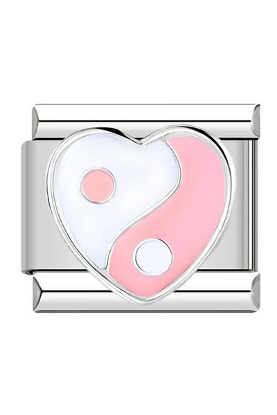 RoseCo00 Italian Steel Bracelet Charm