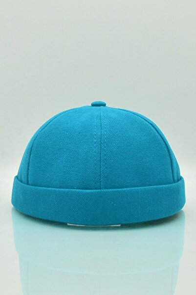 Külah Women's Hipster Folding Cap Light Blue Docker Hat