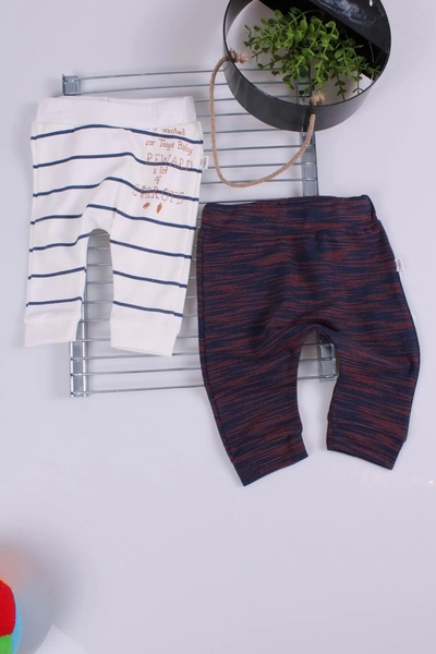 Babydonat Baby Boy Patterned 2-Piece Trousers 3/12 Months