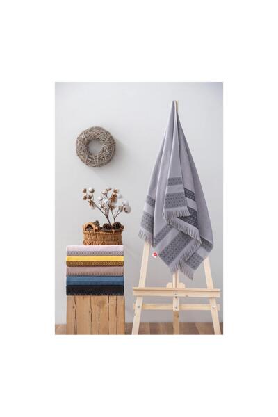 Cotton Box منشفة سي بي توينز رمادية 75×150