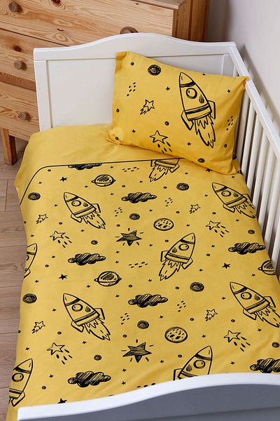 Tuğba Kuğu Linen Duvet Cover Set - Baby Size (100X150)