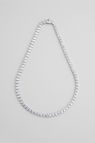 So CHIC... Deniz Kabuğu 18 Ayar Beyaz Altın Kaplama Gümüş Gerdanlık