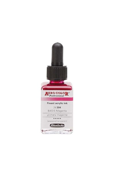 Schmincke Aero Color Akrilik Mürekkep 28 ml 304 Primary Magenta