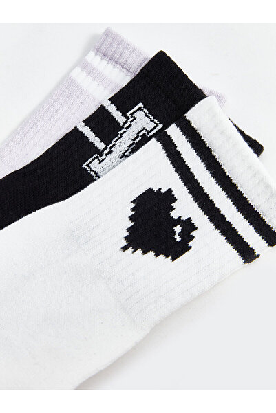 LC Waikiki LCW DREAM Екру дамски чорапи - 3-пакет