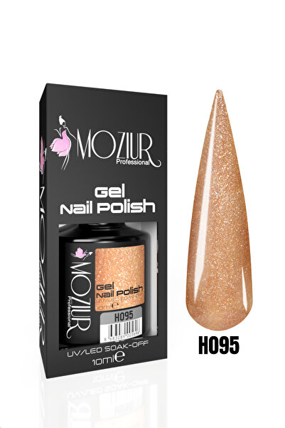 MOZIUR H095 Simli Seri Uv Led Kalıcı Oje 10ml