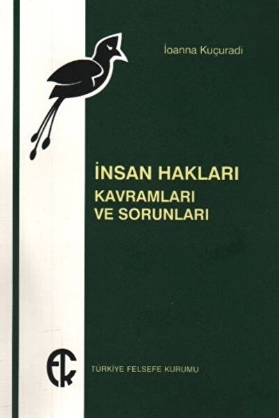 Türkiye Felsefe Kurumu Insan Hakları: Kavramları Ve Sorunları İoanna Kuçuradi