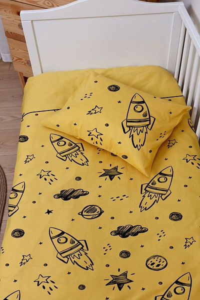 Tuğba Kuğu Linen Duvet Cover Set - Baby Size (100X150)