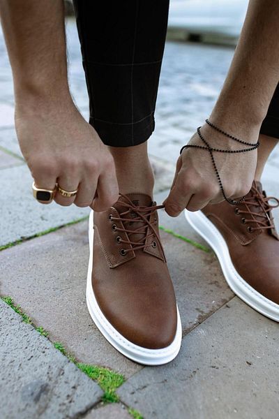 BilfolD Classic Men's Shoes Tan
