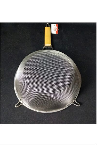 Royaleks Group 21 Cm Wooden Handle Strainer - Royaleks BLSASS22