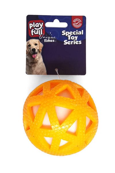 PLAYFULL Plastic Ball Cat Toy 7.5 cm