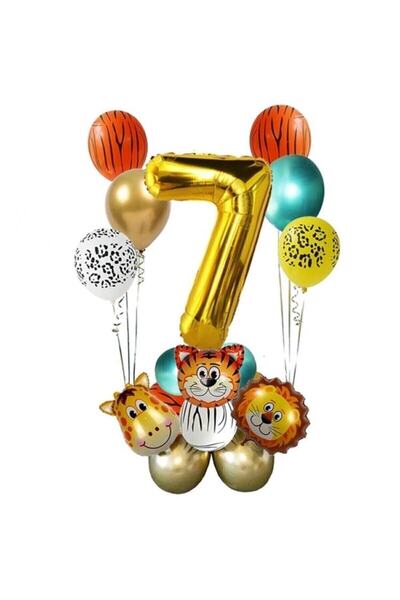 BİDOLUMUTLULUK 7 Yaş Safari Folyo Set